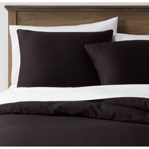 Threshold Duvet Cover Set 100% Cotton Sateen Solid 250TC